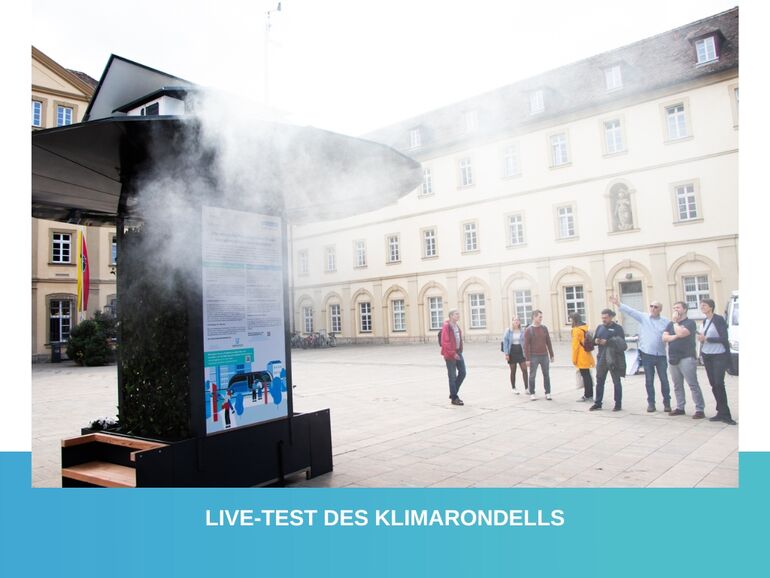 Live-Test des Klimarondells