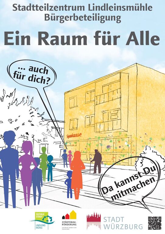 Plakat Bürgerbeteiligung Lindleinsmühle